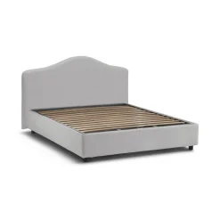 Letto matrimoniale Alborella, adatto per materasso Cm 160x200,<Dmora Cheap