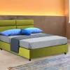 Letto matrimoniale Alcatron, Adatto a materasso Cm 160x190,<Dmora Discount