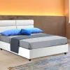 Letto matrimoniale Alcatron, Adatto a materasso Cm 160x190,<Dmora Best