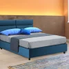 Letto matrimoniale Alcatron, Adatto a materasso Cm 160x190,<Dmora Online