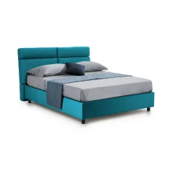 Letto matrimoniale Alcatron, Adatto a materasso Cm 160x190,<Dmora Online