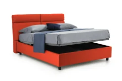Letto matrimoniale Alcatron, Adatto a materasso Cm 160x190,<Dmora Flash Sale
