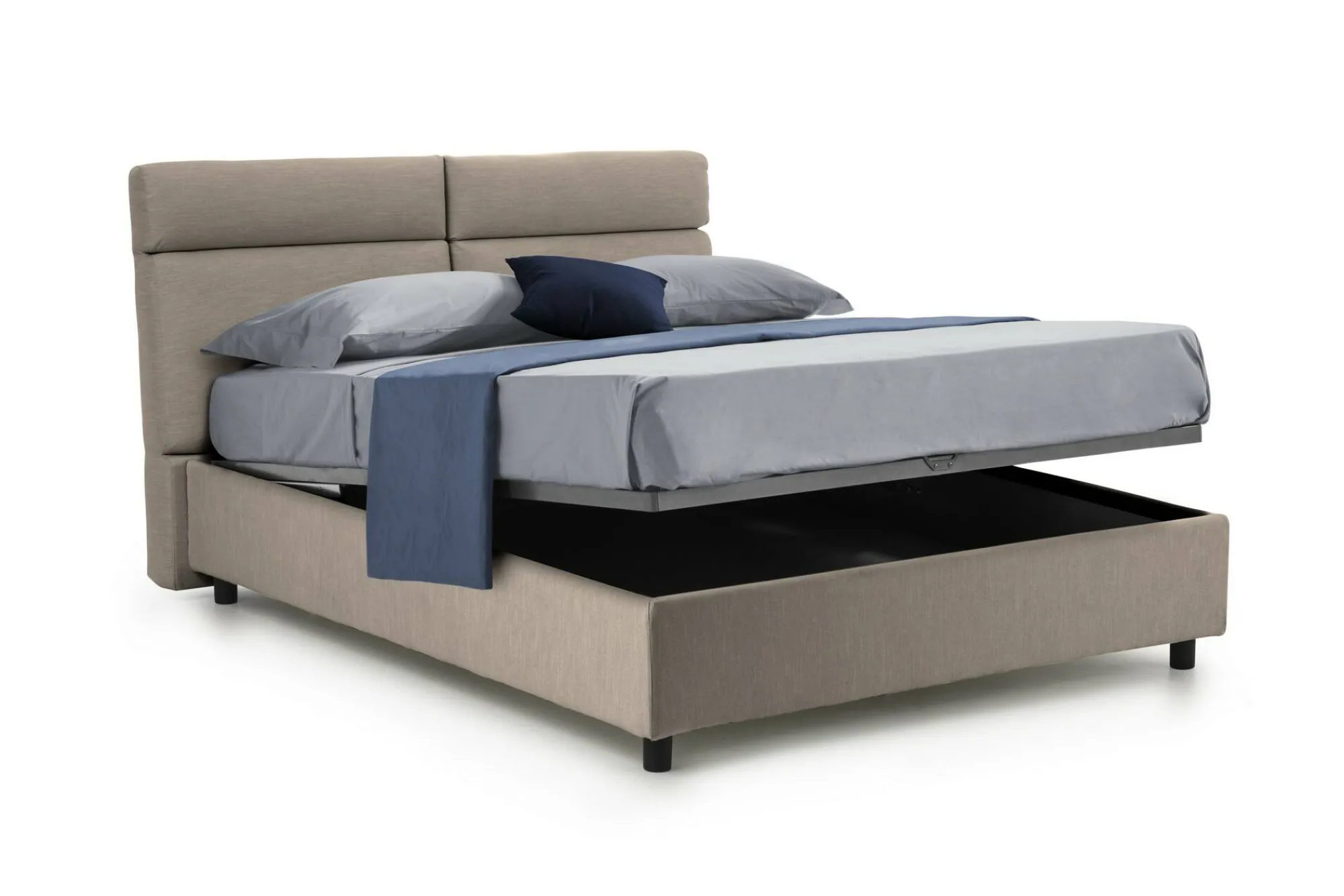 Letto matrimoniale Alcatron, Adatto a materasso Cm 160x190,<Dmora Best Sale