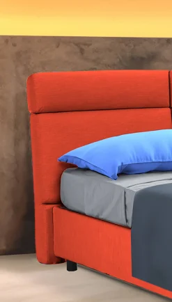 Letto matrimoniale Alcatron, Adatto a materasso Cm 160x190,<Dmora Flash Sale