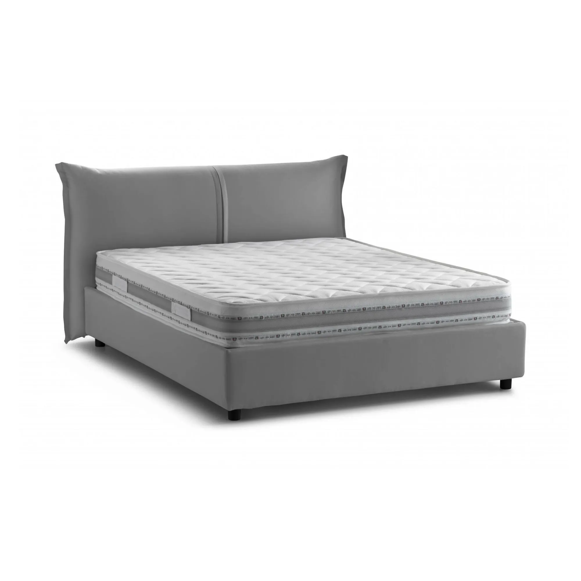 Letto matrimoniale Aldus, con materasso Cm 160x200 incluso,<Dmora Best Sale