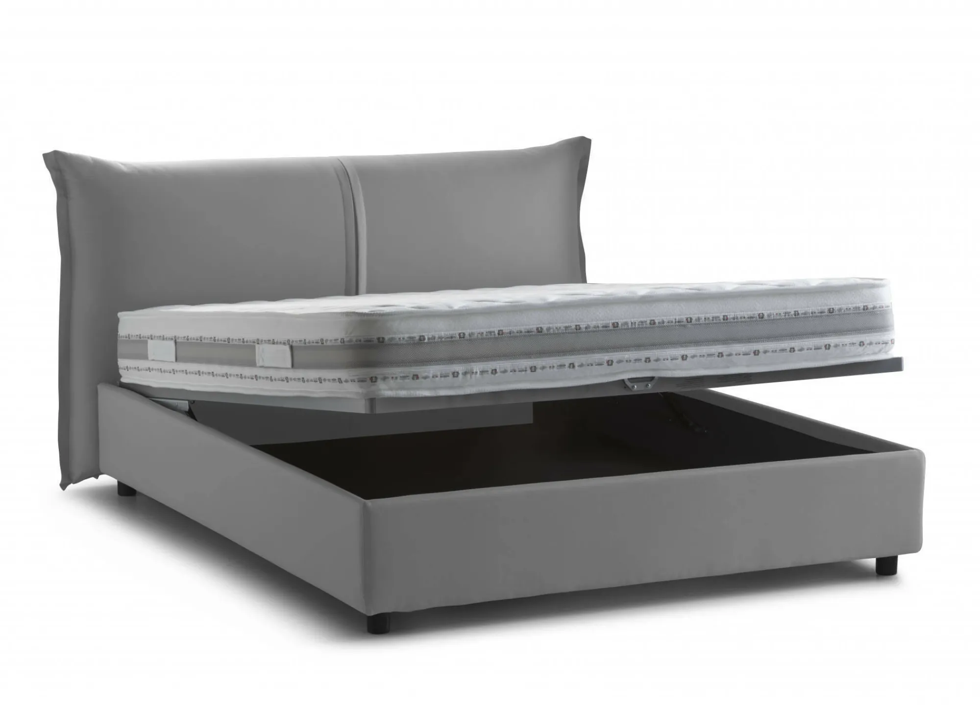 Letto matrimoniale Aldus, con materasso Cm 160x200 incluso,<Dmora Best Sale