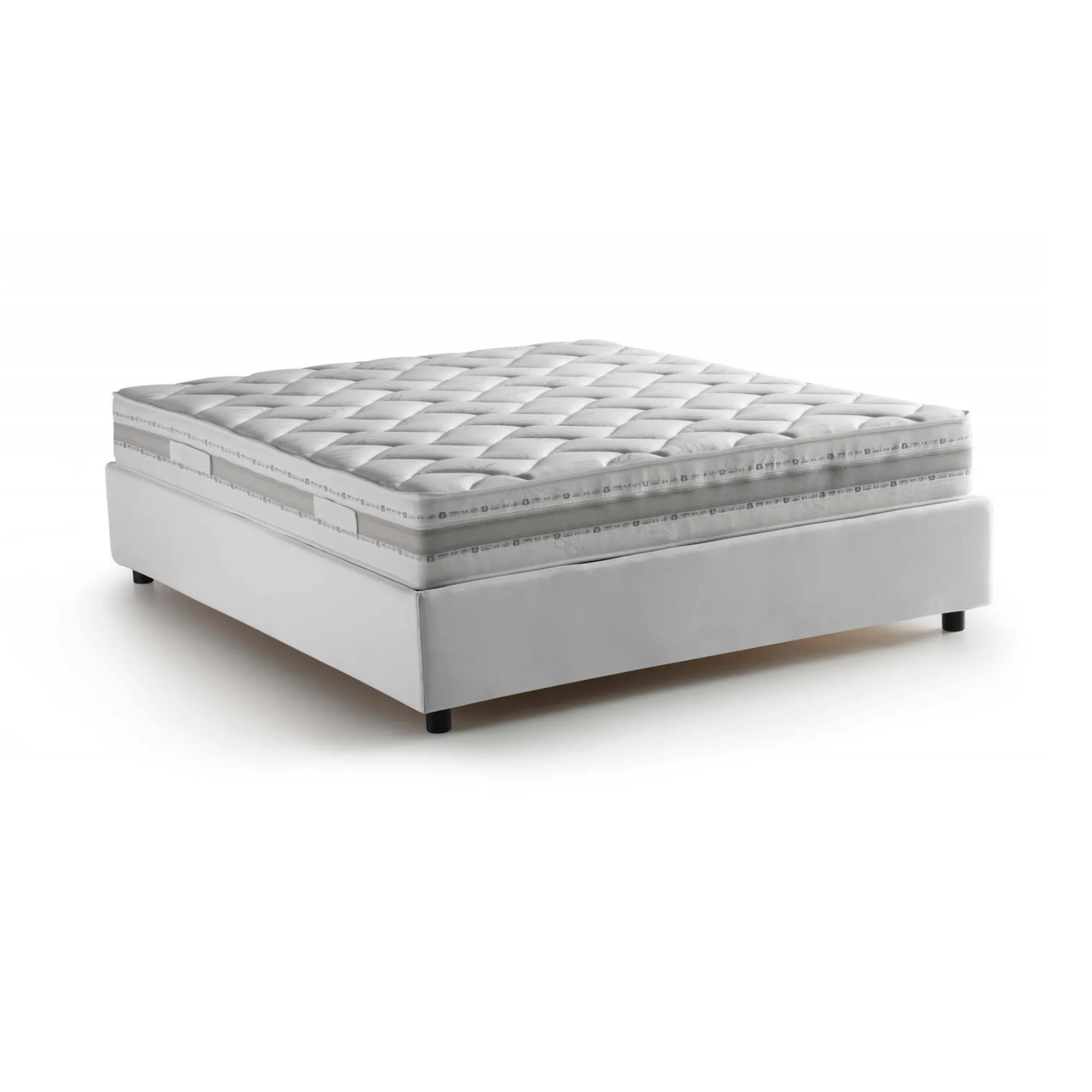 Letto matrimoniale Alessander, con materasso Cm 160x200 incluso,<Dmora Best Sale