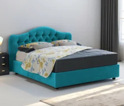 Letto matrimoniale Alfer, Con materasso Cm 160x200 incluso,<Dmora Best Sale