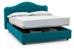 Letto matrimoniale Alfer, Con materasso Cm 160x200 incluso,<Dmora Best Sale