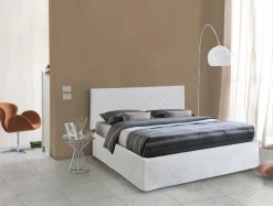 Letto matrimoniale Alfredo, adatta a materasso da Cm 160x190,<Dmora Sale