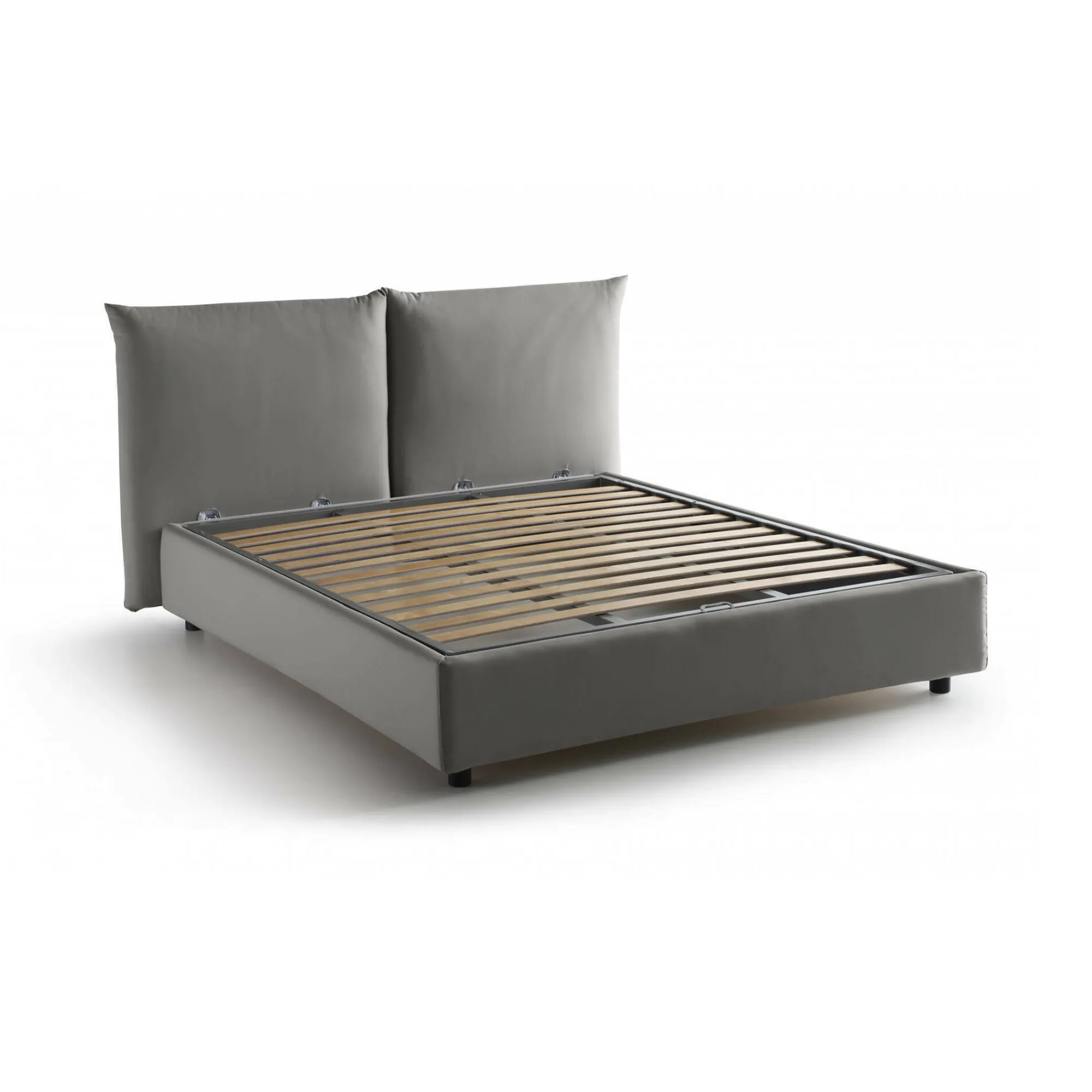 Letto matrimoniale Alizarin, adatto per materasso Cm 160x190,<Dmora Clearance
