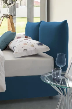 Letto matrimoniale Alizarin, adatto per materasso Cm 160x190,<Dmora Discount