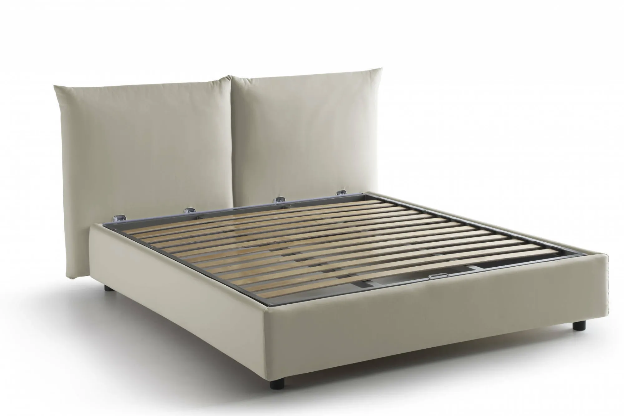 Letto matrimoniale Alizarin, adatto per materasso Cm 160x190,<Dmora Online