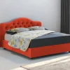 Letto matrimoniale Allik, Con materasso Cm 160x190 incluso,<Dmora Fashion