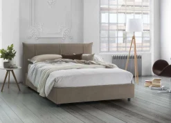 Letto matrimoniale Almond, con materasso 160x190 Cm incluso,<Dmora Sale