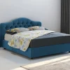 Letto matrimoniale Aly, Adatto a materasso Cm 160x200,<Dmora Online