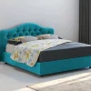 Letto matrimoniale Aly, Adatto a materasso Cm 160x200,<Dmora Flash Sale