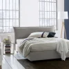 Letto matrimoniale Amilcare, con materasso 160x190 Cm incluso,<Dmora Flash Sale