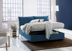 Letto matrimoniale Amy, con materasso Cm 160x200 incluso,<Dmora Store