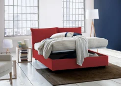 Letto matrimoniale Amy, con materasso Cm 160x200 incluso,<Dmora Fashion