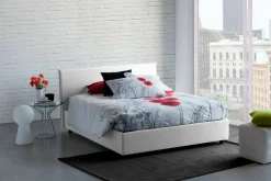 Letto matrimoniale Anassimene, con materasso Cm 160x190 incluso,<Dmora Best