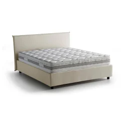 Letto matrimoniale Anassimene, con materasso Cm 160x190 incluso,<Dmora New