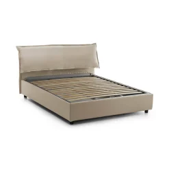 Letto matrimoniale Andyymion, adatto per materasso 160x190 cm,<Dmora Store
