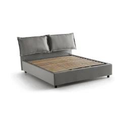 Letto matrimoniale Anjin, adatto per materasso Cm 160x190,<Dmora Cheap