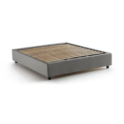 Letto matrimoniale Annibale, adatto per materasso Cm 160x190,<Dmora Shop