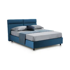 Letto matrimoniale Annus, Con materasso Cm 160x200 incluso,<Dmora Clearance