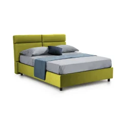Letto matrimoniale Annus, Con materasso Cm 160x200 incluso,<Dmora Hot