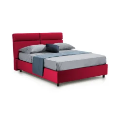 Letto matrimoniale Annus, Con materasso Cm 160x200 incluso,<Dmora Cheap