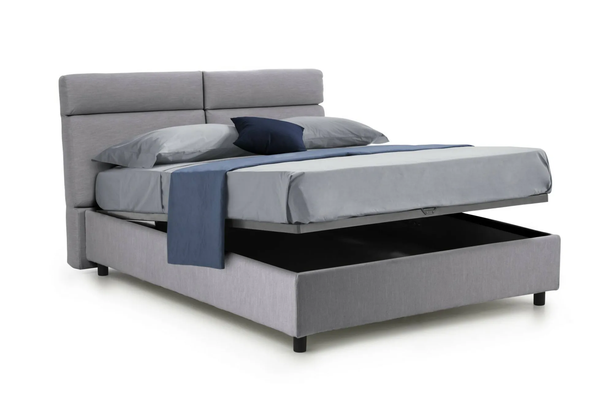 Letto matrimoniale Annus, Con materasso Cm 160x200 incluso,<Dmora Flash Sale