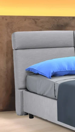Letto matrimoniale Annus, Con materasso Cm 160x200 incluso,<Dmora Flash Sale