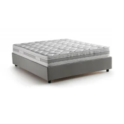 Letto matrimoniale Apel, con materasso Cm 160x190 incluso,<Dmora Clearance