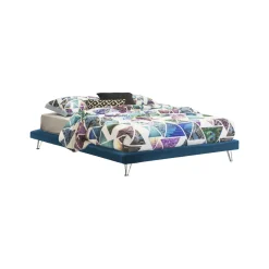 Letto matrimoniale Arbatrax, adatto per materasso Cm 160x190,<Dmora Fashion