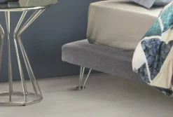 Letto matrimoniale Arbatrax, adatto per materasso Cm 160x190,<Dmora Outlet