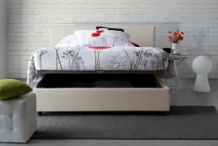 Letto matrimoniale Arcan, adatto per materasso Cm 160x200,<Dmora Best Sale