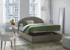 Letto matrimoniale Archivio, adatto per materasso Cm 160x190,<Dmora Best