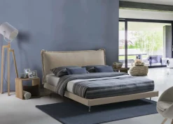 Letto matrimoniale Arcore, adatto per materasso Cm 160x190,<Dmora Store