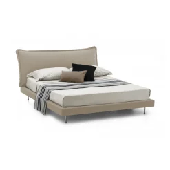 Letto matrimoniale Arcore, adatto per materasso Cm 160x190,<Dmora Store