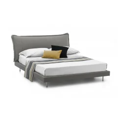 Letto matrimoniale Arcore, adatto per materasso Cm 160x190,<Dmora Cheap