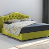 Letto matrimoniale Arex, Adatto a materasso Cm 160x190,<Dmora New
