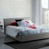 Letto matrimoniale Ariadni, con materasso Cm 160x200 incluso,<Dmora Cheap