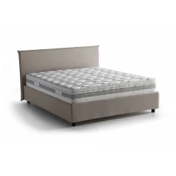 Letto matrimoniale Ariadni, con materasso Cm 160x200 incluso,<Dmora Sale