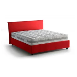 Letto matrimoniale Ariadni, con materasso Cm 160x200 incluso,<Dmora Sale