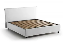 Letto matrimoniale Ariadni, con materasso Cm 160x200 incluso,<Dmora Hot
