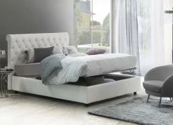 Letto matrimoniale Arnorld, , con incluso materasso da 160x190 cm<Dmora Store