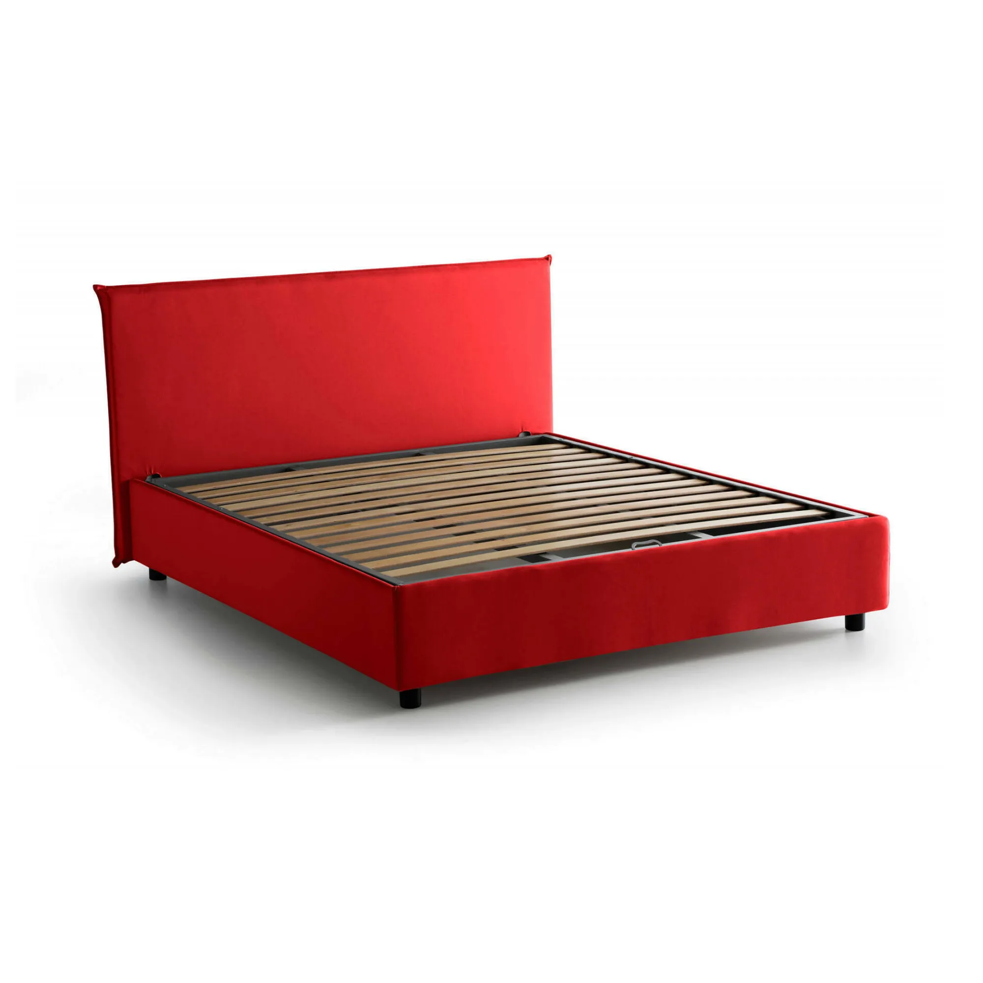 Letto matrimoniale Ashlee, adatto per materasso Cm 160x190,<Dmora Online