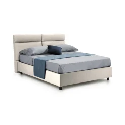Letto matrimoniale Ator, Adatto a materasso Cm 160x200,<Dmora Flash Sale
